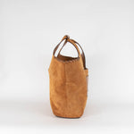 ba&sh Ophelia Tote in Tan Suede