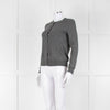 Joseph Grey Cashmere Fine Knit Cardigan