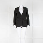 The Kooples Black Stretch Blazer