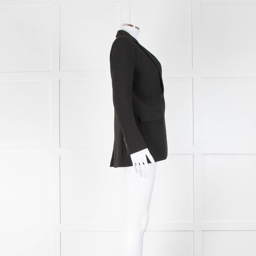 The Kooples Black Stretch Blazer