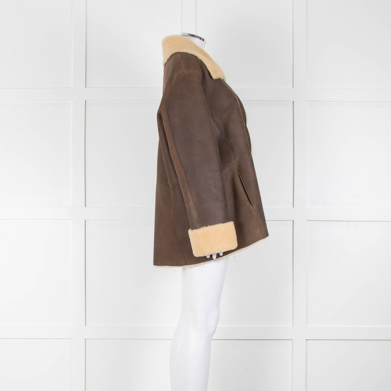 Celtic & Co Brown Sheepskin Jacket