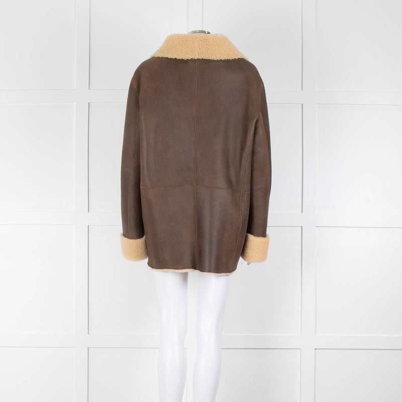 Celtic & Co Brown Sheepskin Jacket