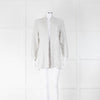 Amina Rubinacci White Knitted Sequin Cardigan