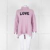 Zadig & Voltaire Lilac Merino Alma Love Jumper