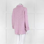 Zadig & Voltaire Lilac Merino Alma Love Jumper