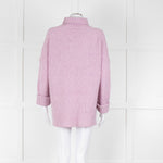 Zadig & Voltaire Lilac Merino Alma Love Jumper