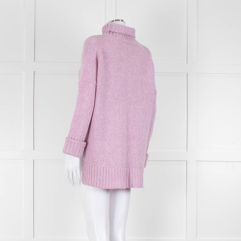 Zadig & Voltaire Lilac Merino Alma Love Jumper