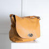 Mulberry Tan Postman's Lock Leather Handbag