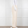 Akris Cream Wool Tailored Trousers