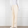 Akris Cream Wool Tailored Trousers