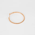 Maria Tash 31mm Rose Gold Single Flat Hoop Earring