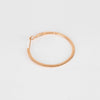 Maria Tash 31mm Rose Gold Single Flat Hoop Earring