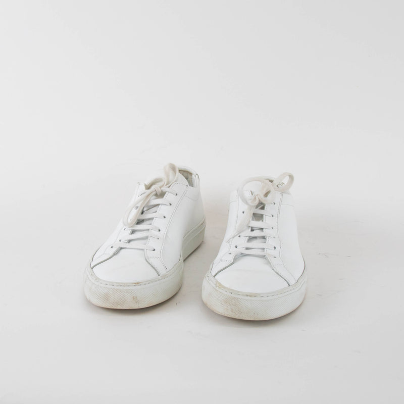 Common Projects Original Achilles Low White Lace Trainer