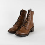 Untamed Street Regent Brown Lace-Up Boots