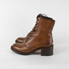 Untamed Street Regent Brown Lace-Up Boots