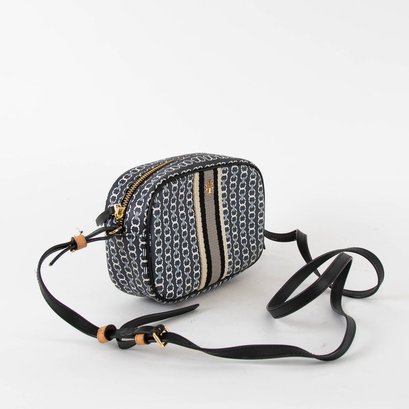 Tory Burch Link Pattern Gemini Crossbody Bag