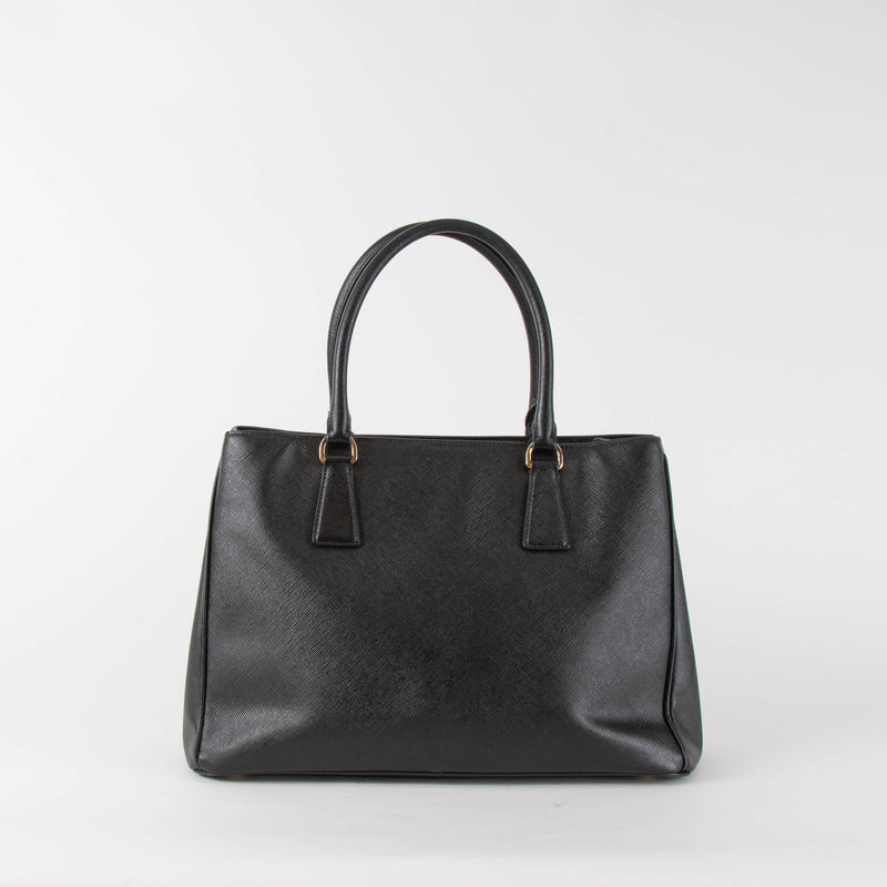 Prada Black Saffiano Galleria Tote