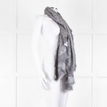 Louis Vuitton Grey Shine Shawl