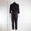 Alex Mill Black Cotton Twill Jumpsuit