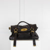 Mulberry Black Alexa Hand Bag with Cross Body Strap