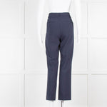 Weekend Max Mara Navy High Waisted Capri Trousers