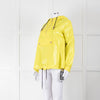 Mulberry Yellow Pullover Rain Jacket With Gold Zip