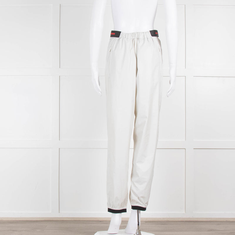 Prada Light Grey Wind Stopper Trousers