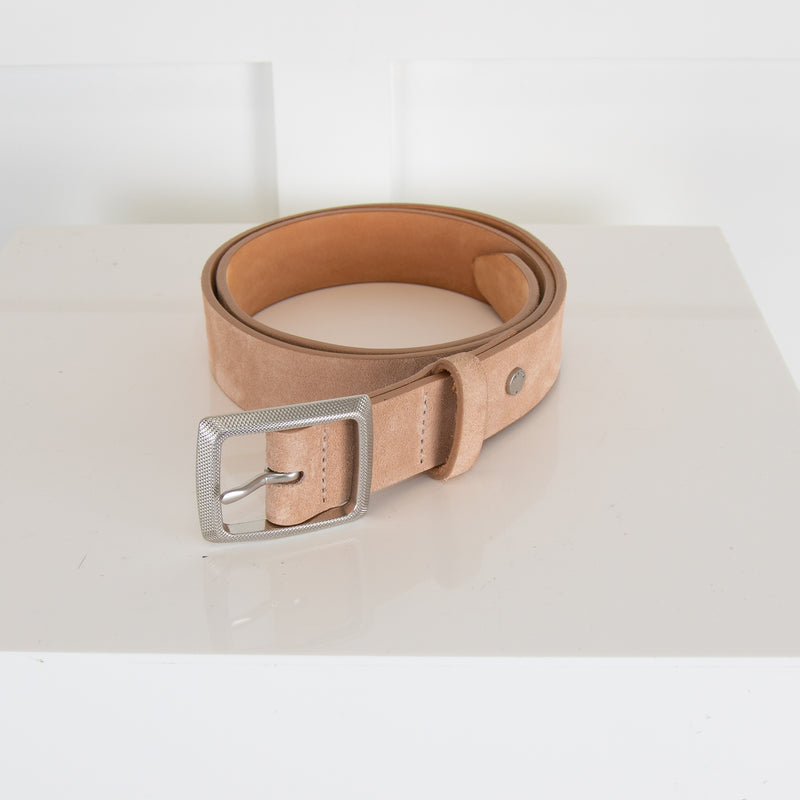 Rag & Bone Pale Suede Belt