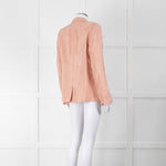 Zadig & Voltaire Blush Pink Star Print Jacket