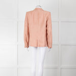 Zadig & Voltaire Blush Pink Star Print Jacket