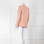 Zadig & Voltaire Blush Pink Star Print Jacket