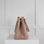 Prada Medium Blush Saffiano Leather Galleria Bag