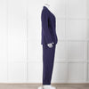 Forte Forte Blue Cotton and Linen Mix Jacket