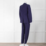 Forte Forte Blue Cotton and Linen Mix Jacket