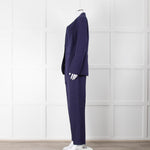 Forte Forte Blue Cotton and Linen Mix Jacket