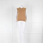 &DAUGHTER Delma Crewneck Tank In Brown Sugar Camel