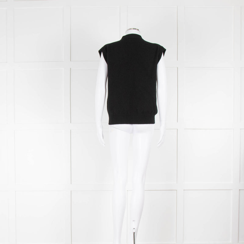 &DAUGHTER Wexford Pocket Waistcoat In Black