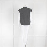 &DAUGHTER Wexford Pocket Waistcoat In Derby Grey