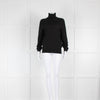 Tom Ford Black Fine Merino Wool Polo Neck Jumper