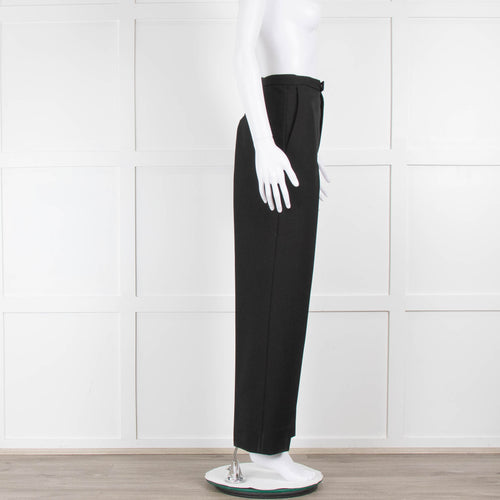 Rohe Wool Tailored Trousers in Black