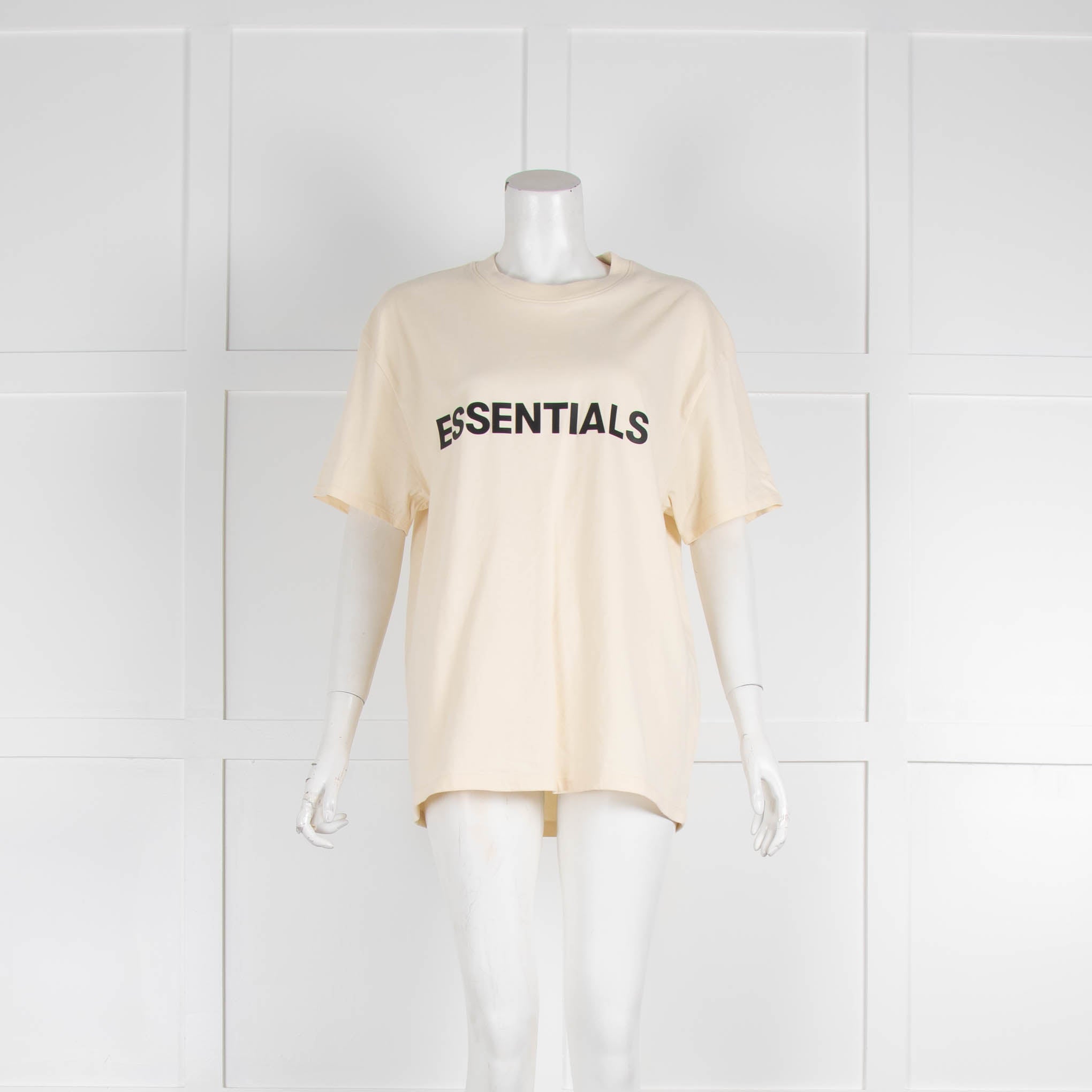 Essentials Cream Oversized T shirt – Phoenix Style