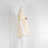 Essentials Cream Oversized T shirt