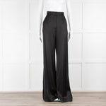 Gabriela Hearst Mabon Double Satin Wide Leg Trousers