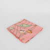 Gucci Vintage Pink Shell Print Silk Scarf