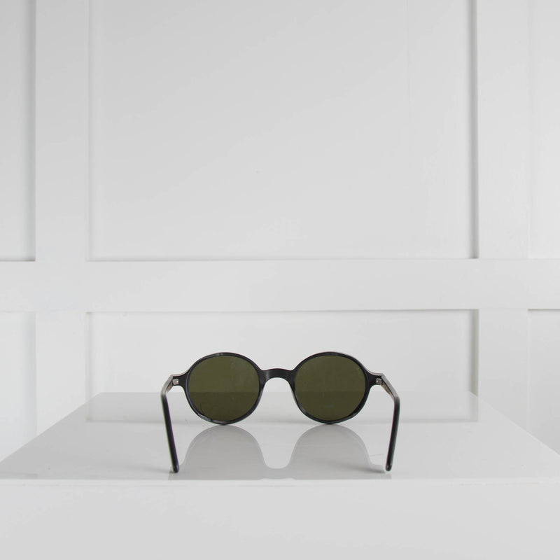 L.G.R Eyewear Matt Black Len – Phoenix Reunion Style Explorer with Sunglasses Mirrored