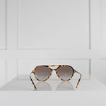 Prada Tortoiseshell Aviator Sunglasses