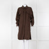 Riani Chocolate Brown Long Line Shacket