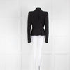 Alexander McQueen Black Deep Collar Blazer