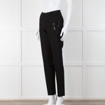 Zadig & Voltaire Black Prune Strass Star Trousers