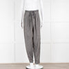 Isabel Marant Etoile Grey Pinstripe Tapered Trousers